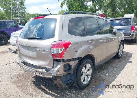 2015 Subaru Forester 2.5I Premium из США, поврежденный, VIN JF2SJAFC2FH556321